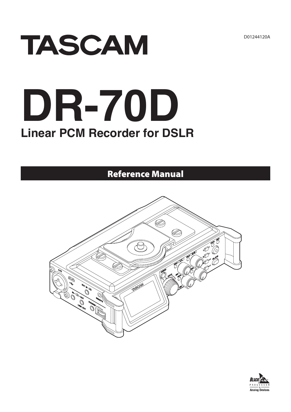 Teac DR-70D Reference Manual User Manual | 42 pages