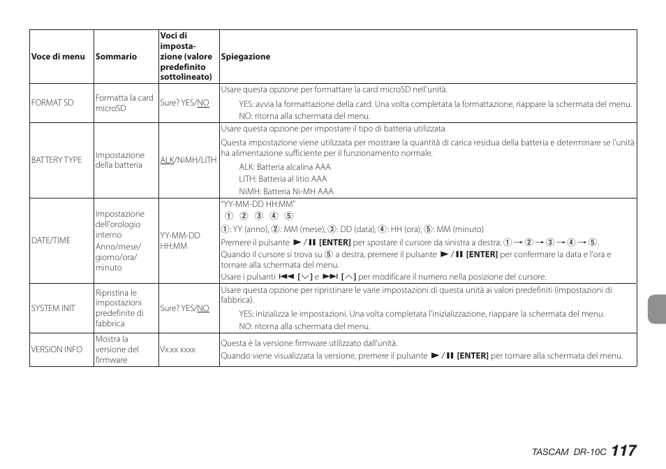 Teac DR-10C User Manual | Page 117 / 148