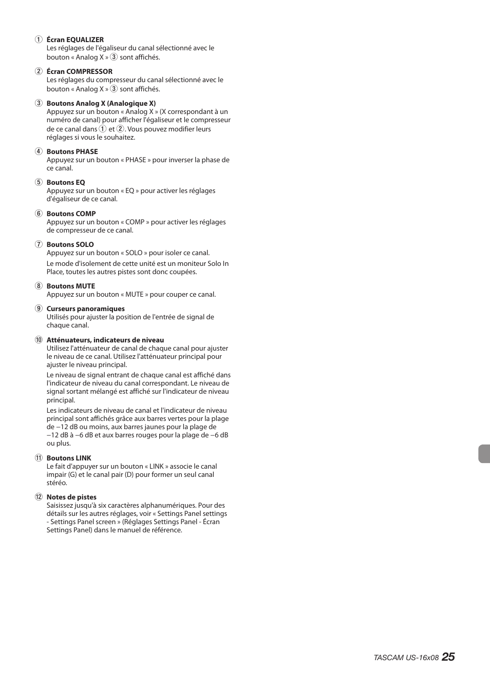 Teac US-16X08 User Manual | Page 25 / 92