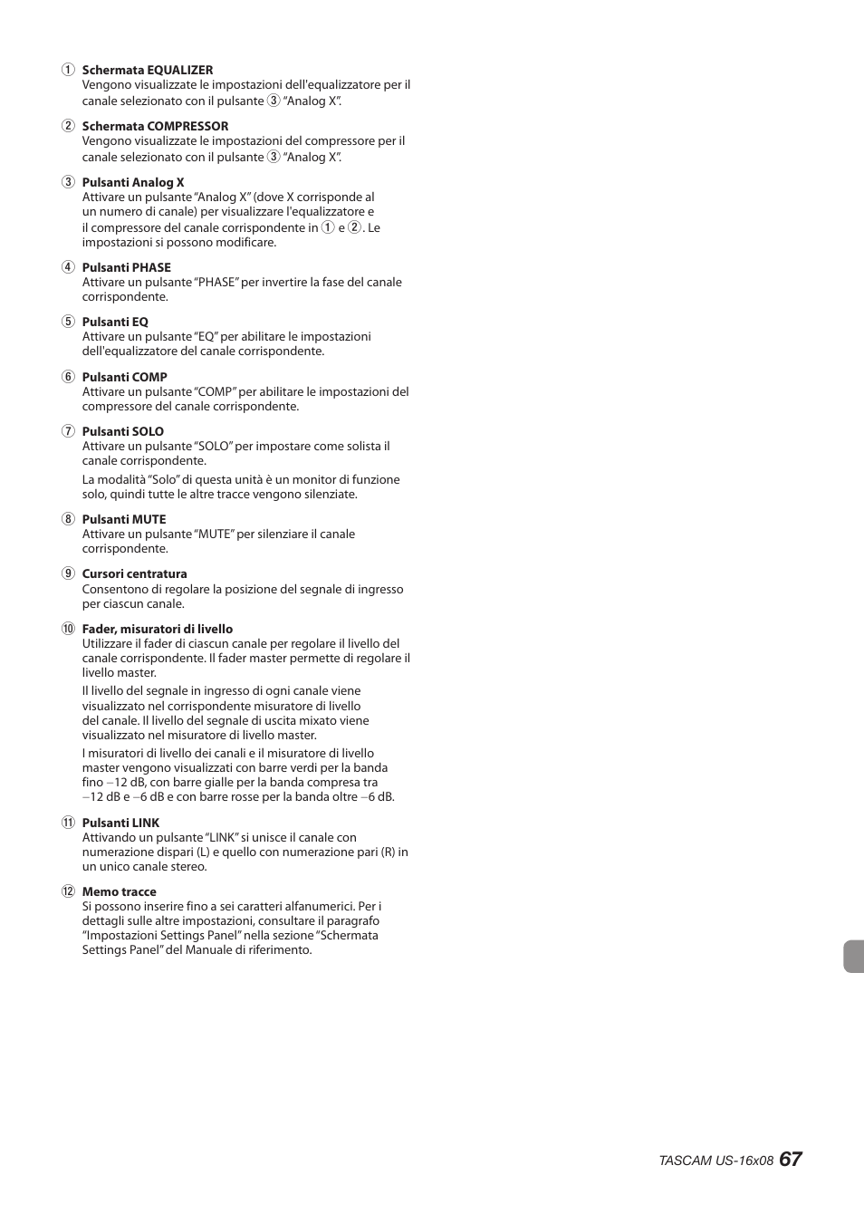 Teac US-16X08 User Manual | Page 67 / 92