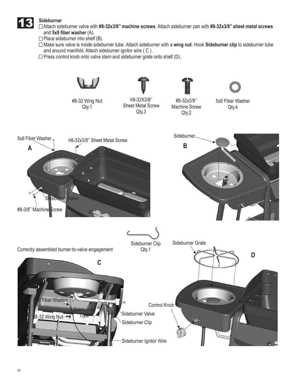 Char-Broil 463720110 User Manual | Page 24 / 32