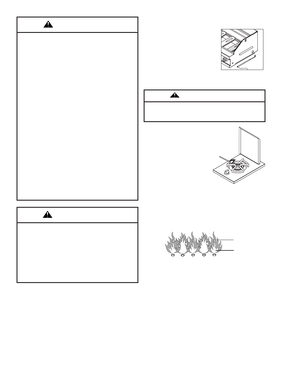 Warning, Ca caution ution ution ution ution | Char-Broil 466231203 User Manual | Page 12 / 16