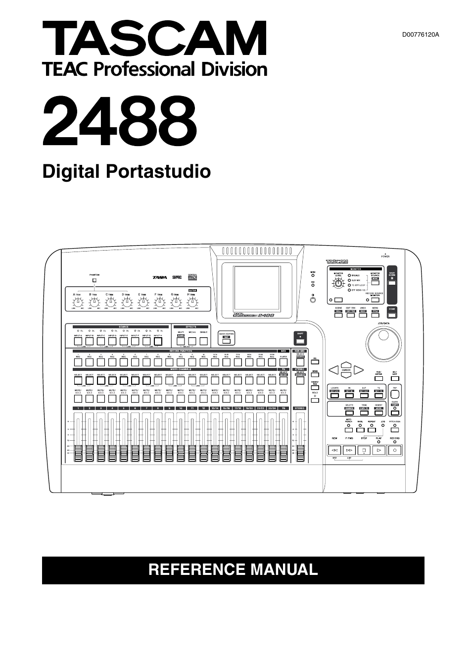 Teac 2488 Reference Manual User Manual | 28 pages