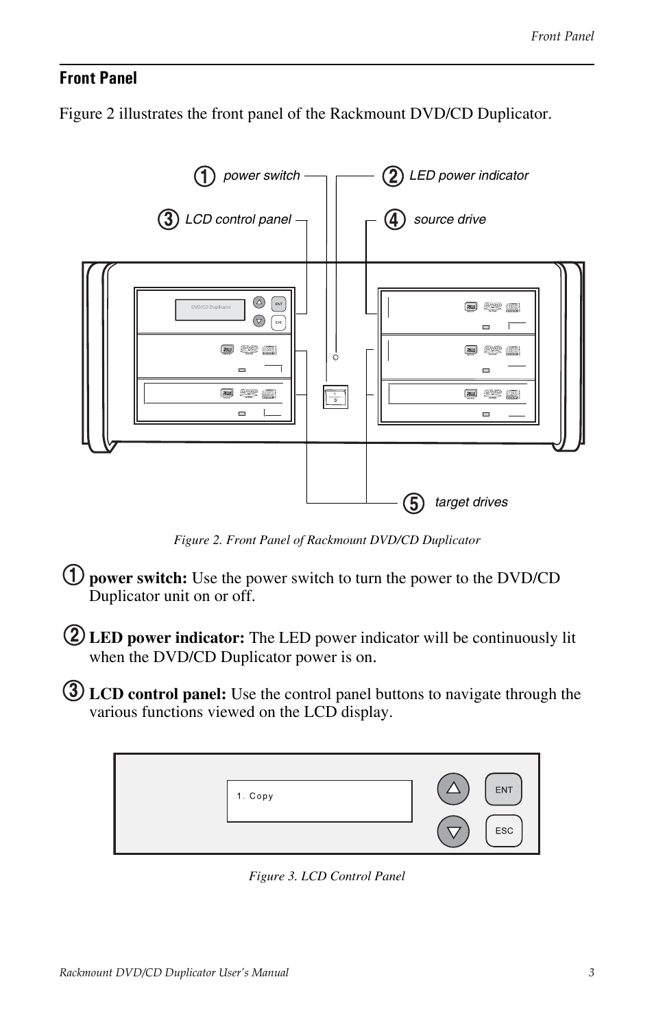 Front panel | Teac DV-W14R User Manual | Page 11 / 48