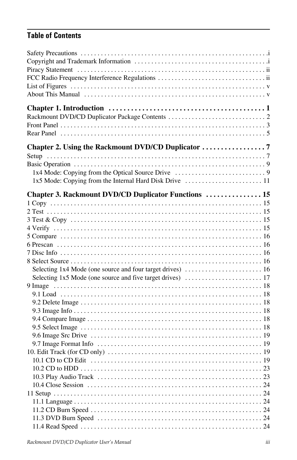 Teac DV-W14R User Manual | Page 5 / 48