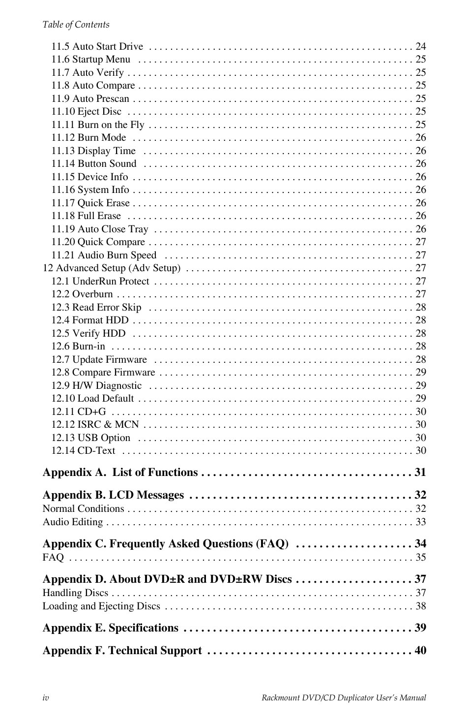 Teac DV-W14R User Manual | Page 6 / 48