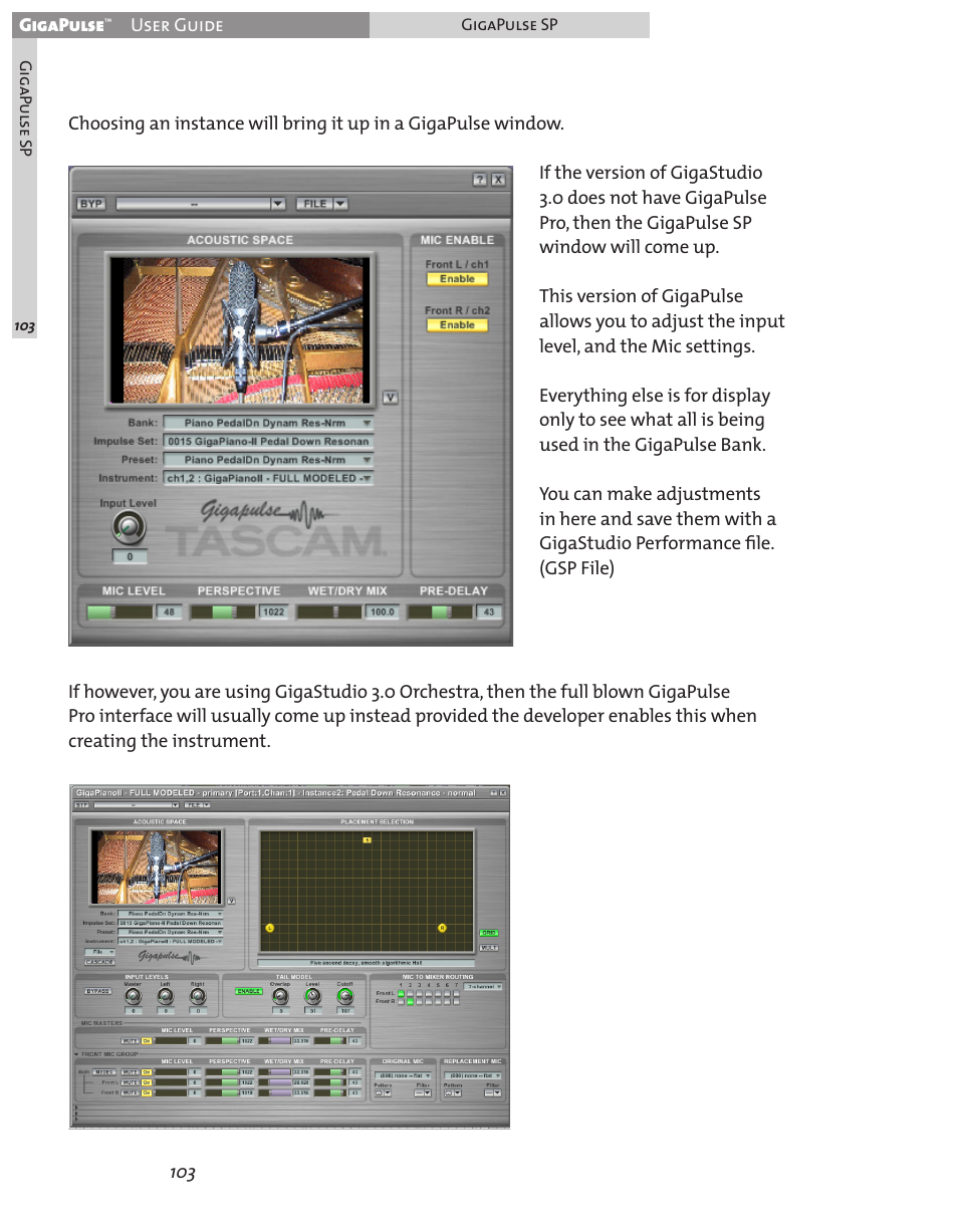 Teac GigaPulse User Manual | Page 103 / 191