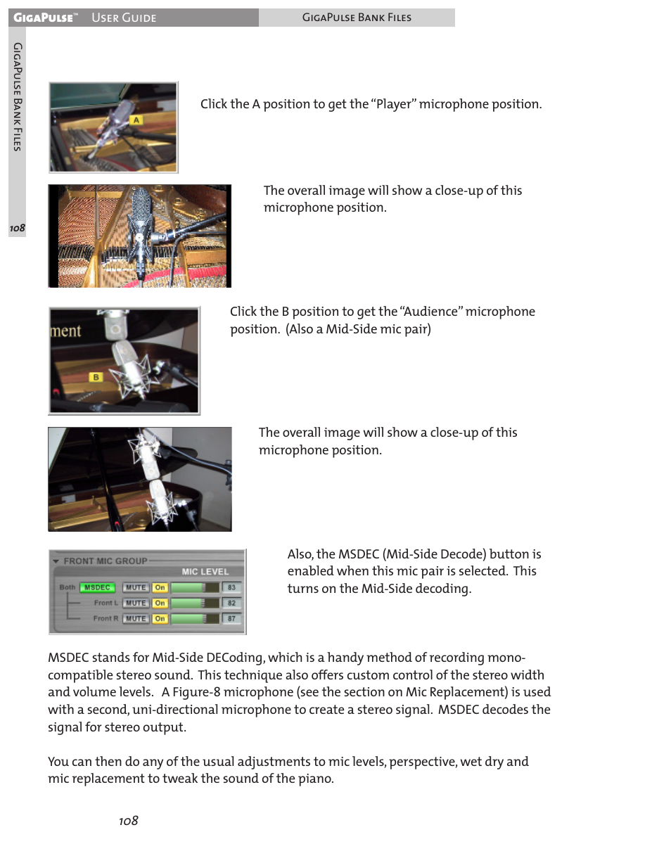 Teac GigaPulse User Manual | Page 108 / 191