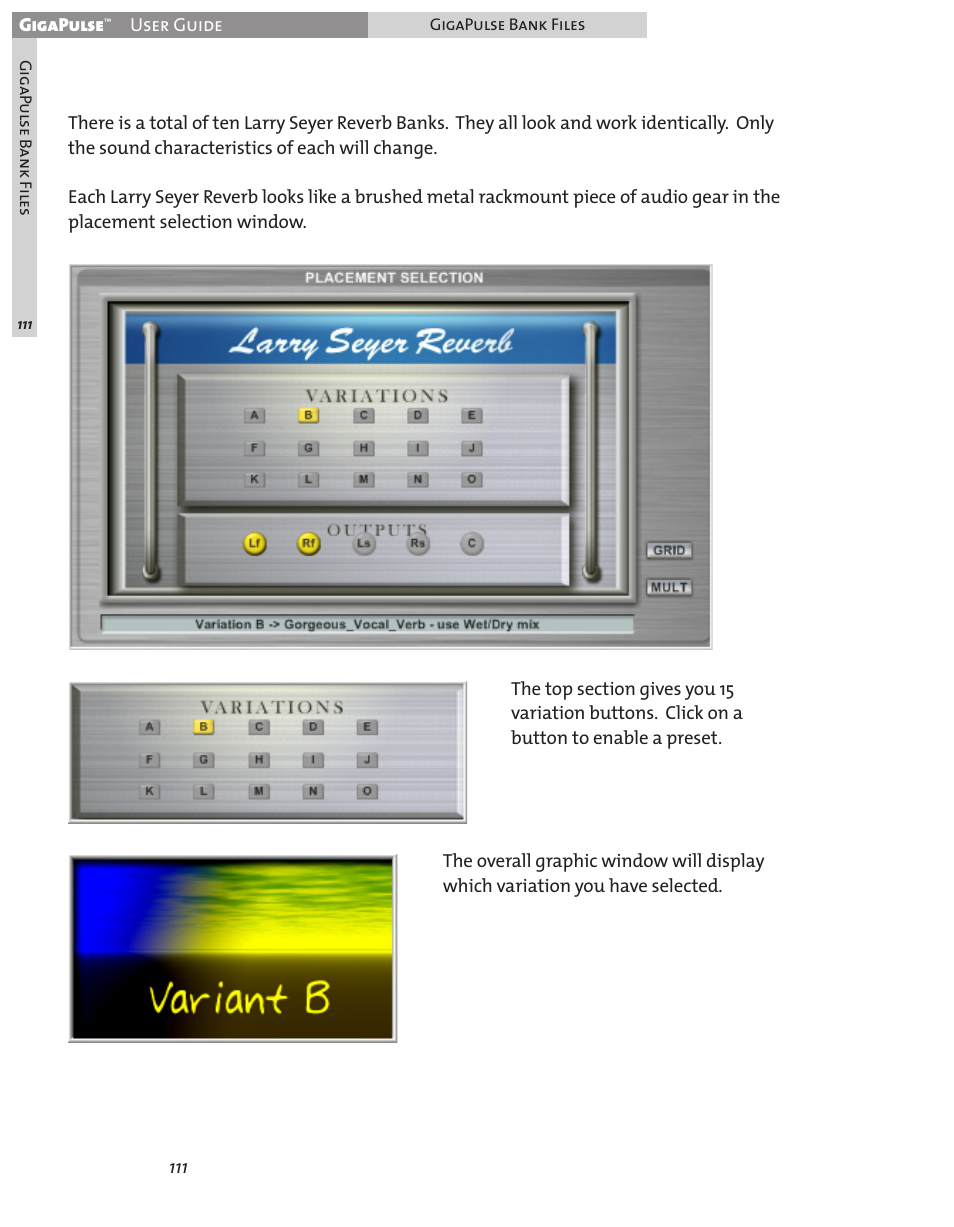 Teac GigaPulse User Manual | Page 111 / 191