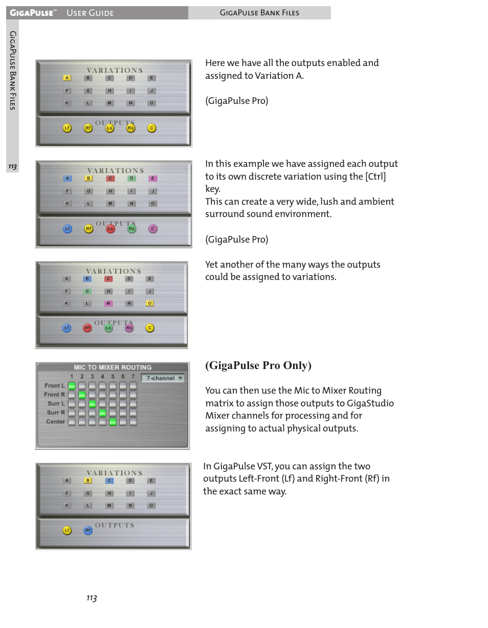 Gigapulse pro only) | Teac GigaPulse User Manual | Page 113 / 191