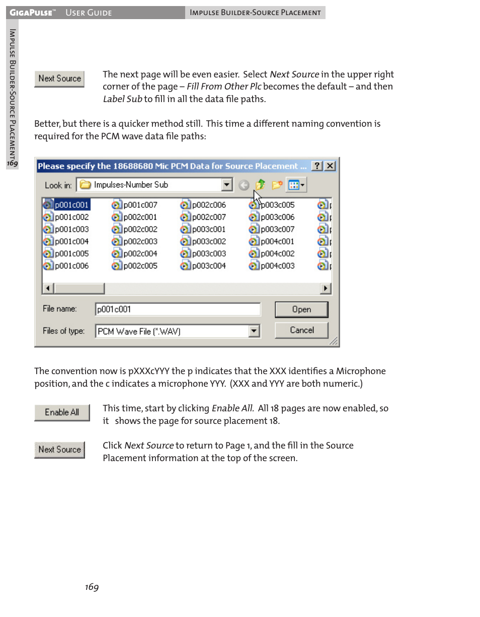 Teac GigaPulse User Manual | Page 169 / 191