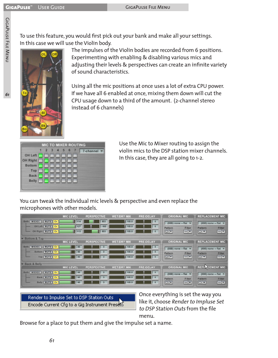 Teac GigaPulse User Manual | Page 61 / 191