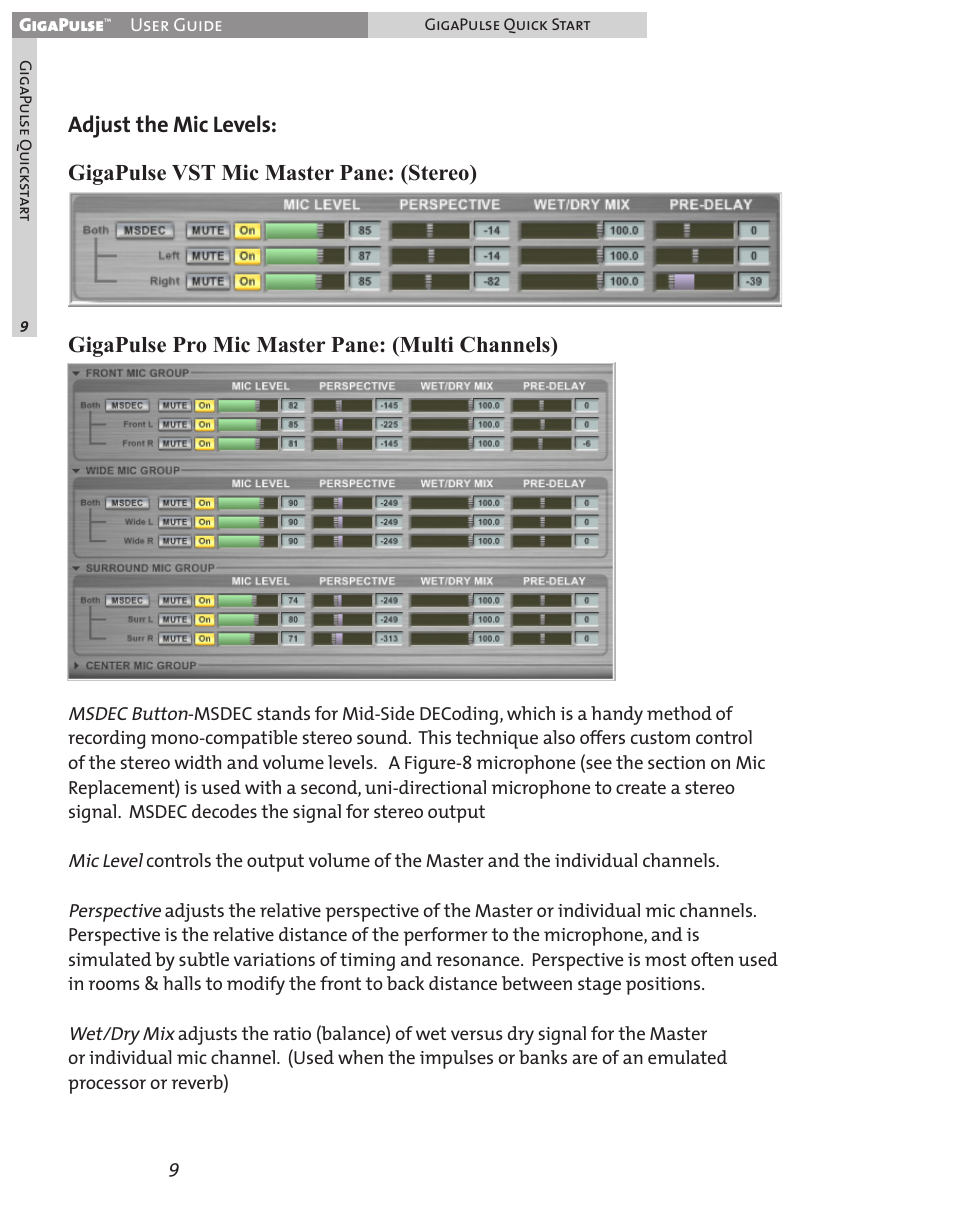 Teac GigaPulse User Manual | Page 9 / 191