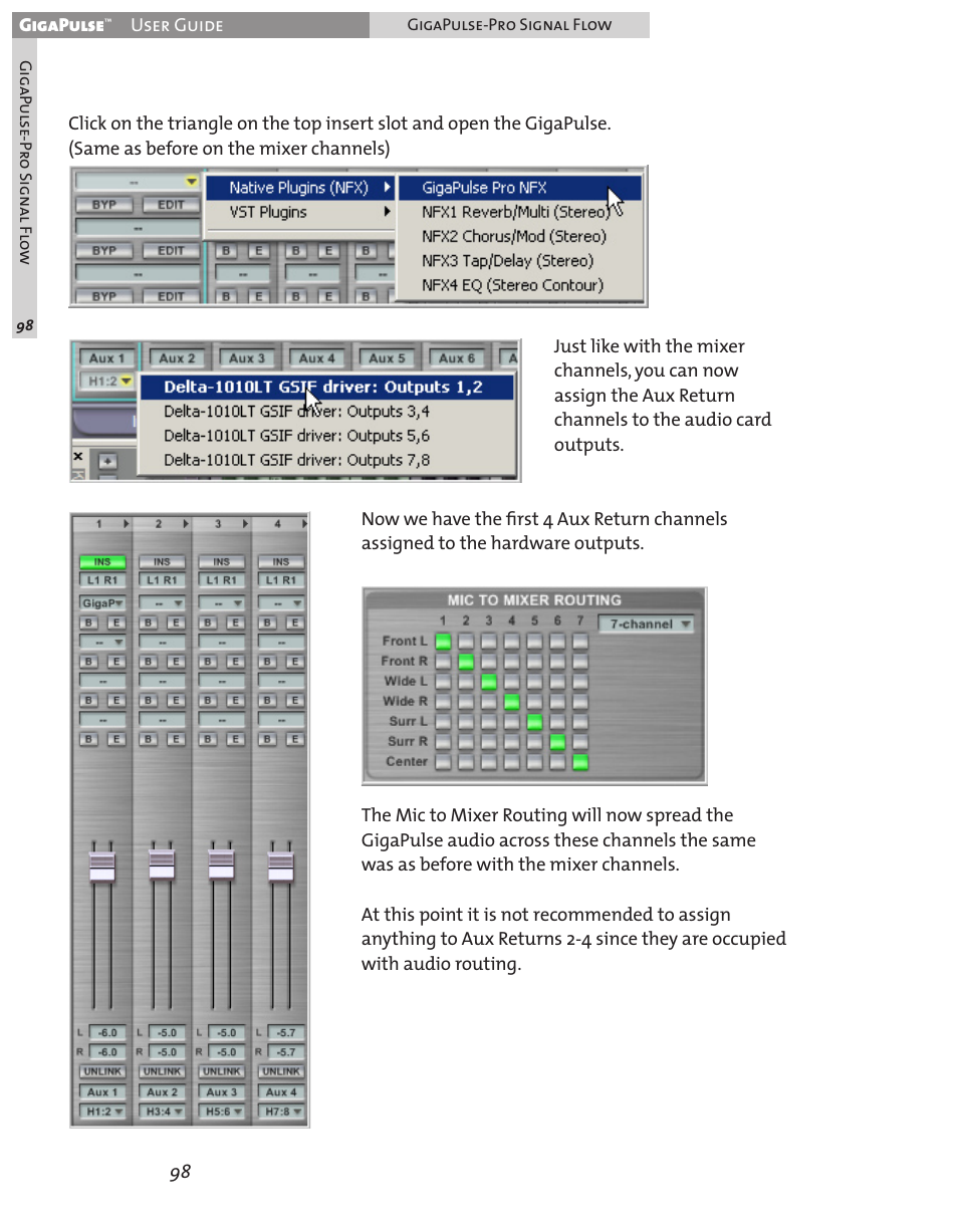 Teac GigaPulse User Manual | Page 98 / 191