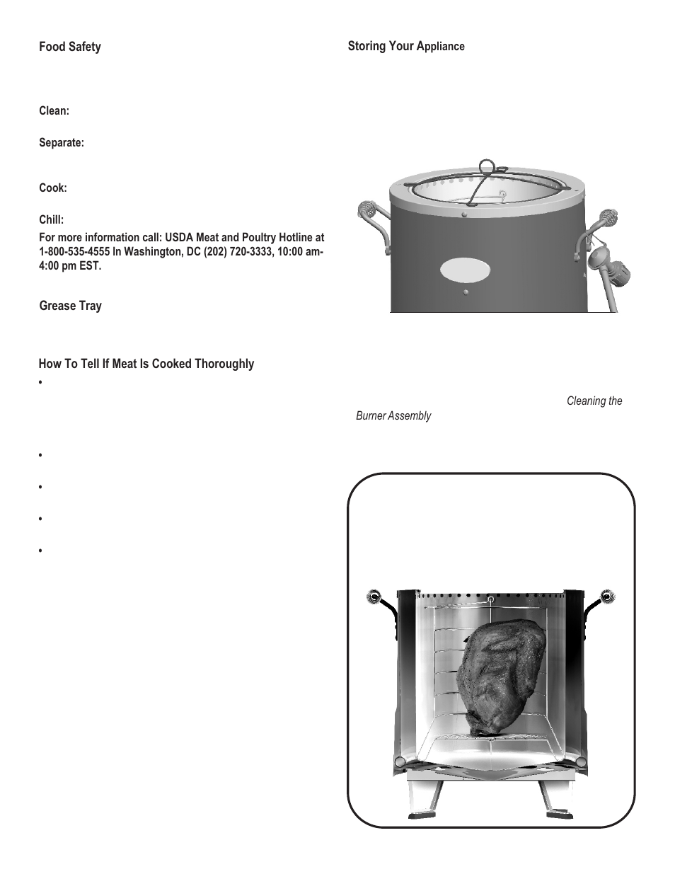 Char-Broil THE BIG EASY 7101366 User Manual | Page 10 / 20