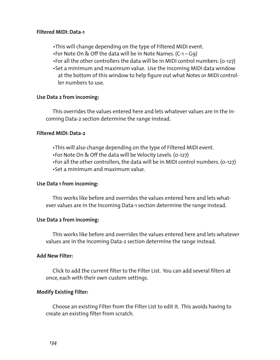 Teac GigaStudio 3 User Manual | Page 134 / 301