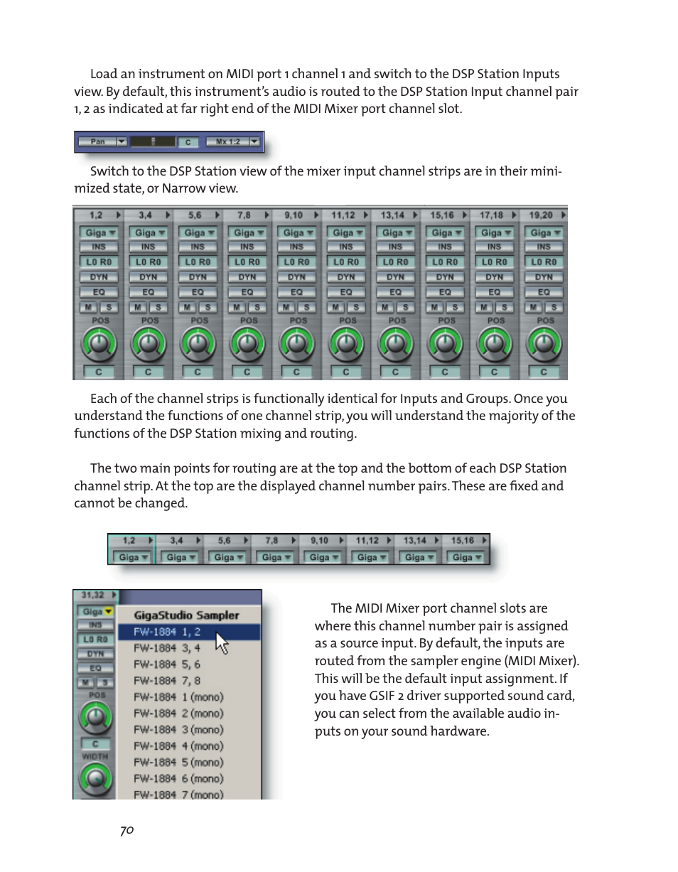 Teac GigaStudio 3 User Manual | Page 70 / 301