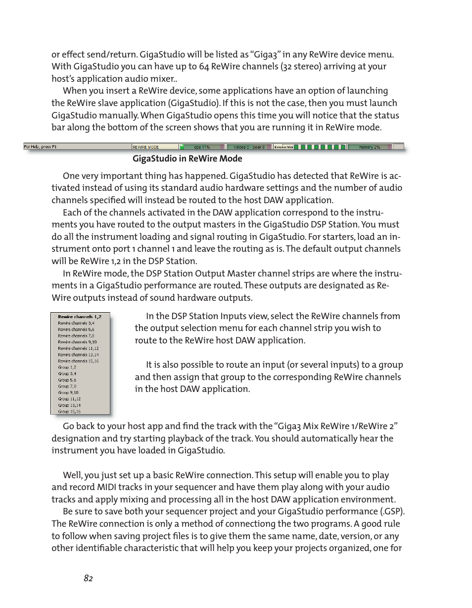 Teac GigaStudio 3 User Manual | Page 82 / 301