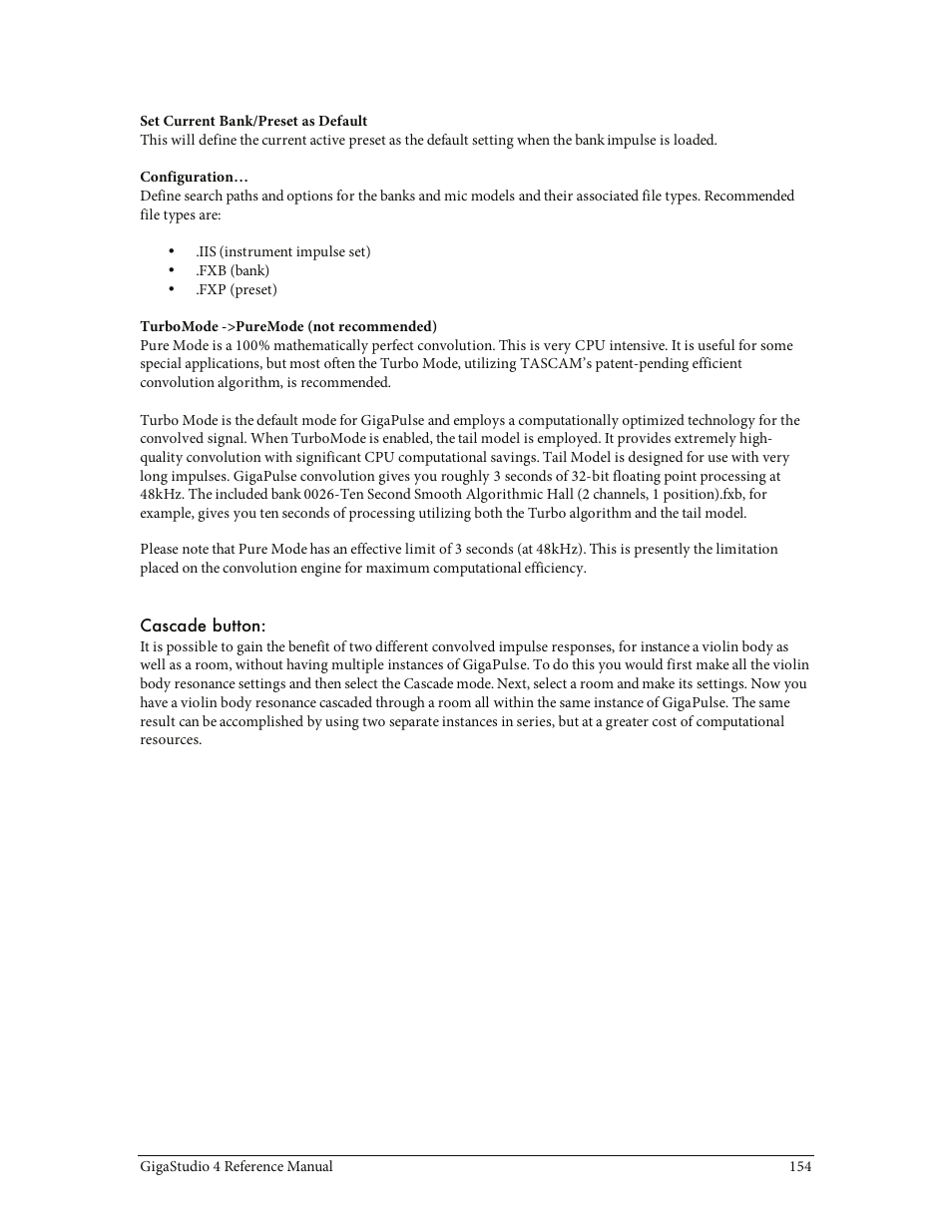 Teac GigaStudio 4 User Manual | Page 154 / 211