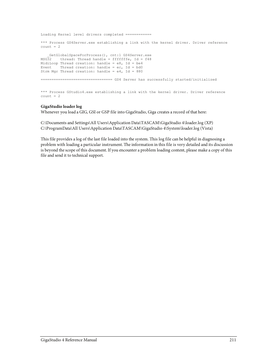 Teac GigaStudio 4 User Manual | Page 211 / 211