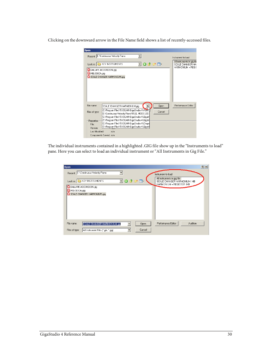 Teac GigaStudio 4 User Manual | Page 30 / 211