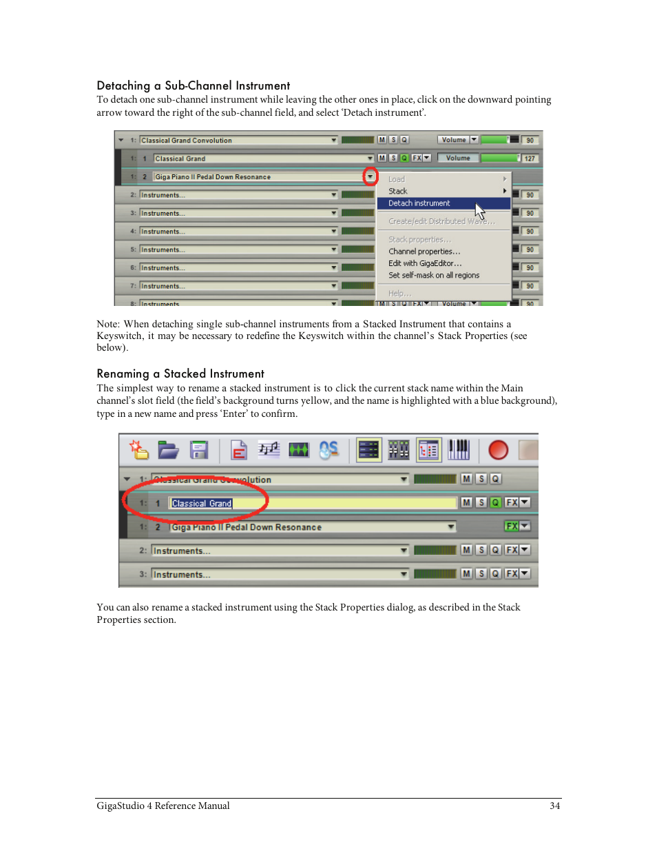 Teac GigaStudio 4 User Manual | Page 34 / 211