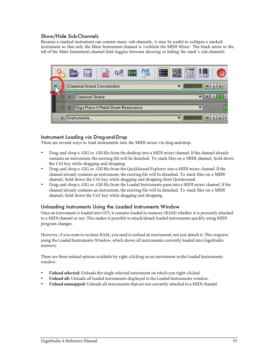 Teac GigaStudio 4 User Manual | Page 35 / 211