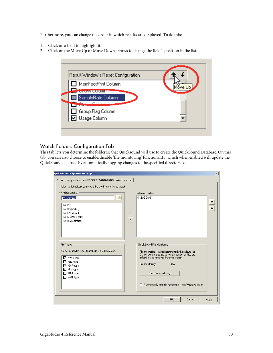 Teac GigaStudio 4 User Manual | Page 50 / 211