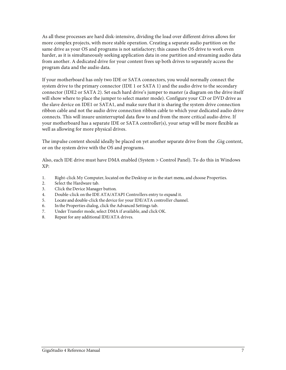 Teac GigaStudio 4 User Manual | Page 7 / 211