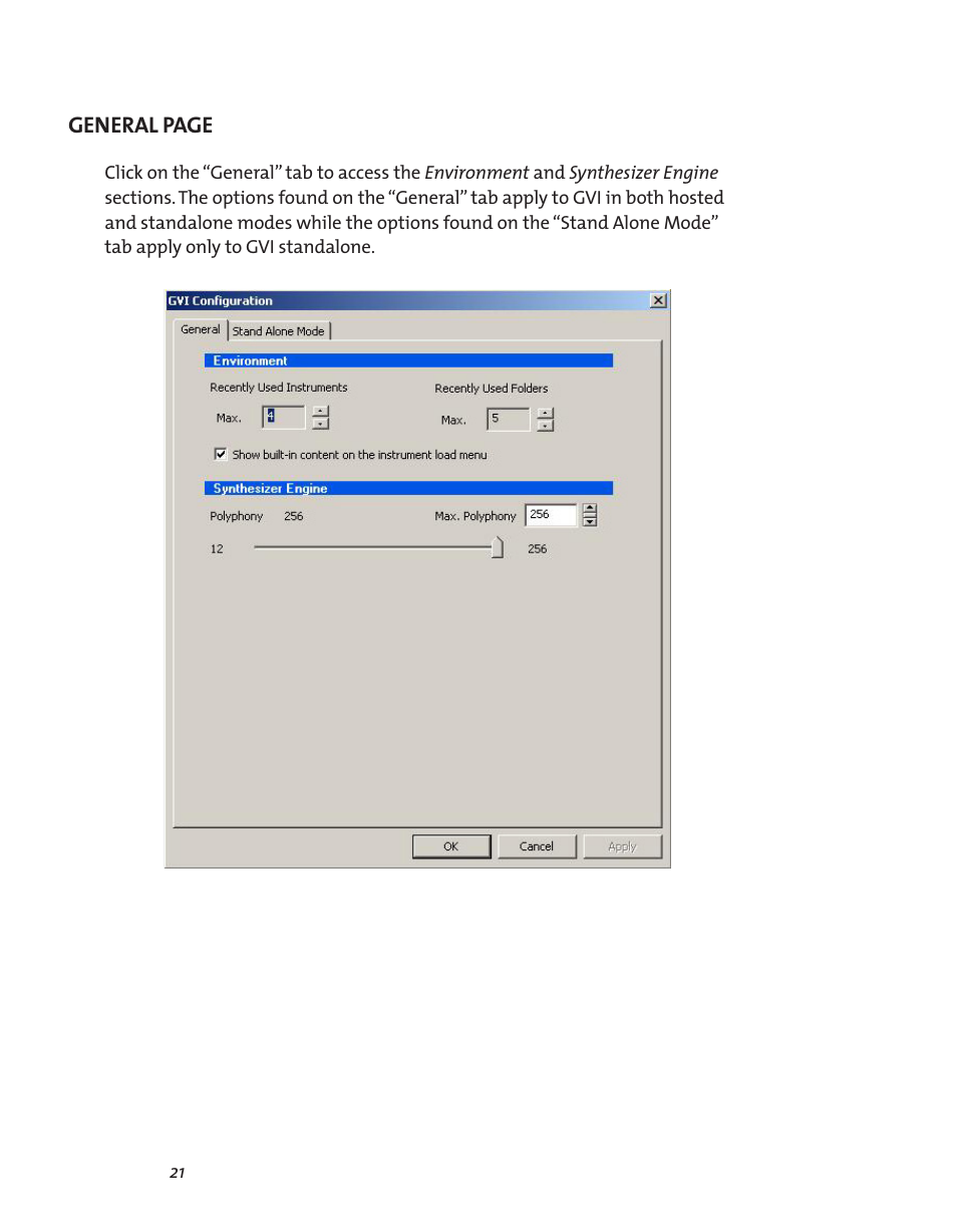 Teac GVI User Manual | Page 21 / 62