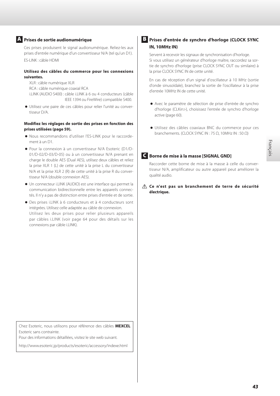 Teac GRANDIOSO P1 User Manual | Page 43 / 104