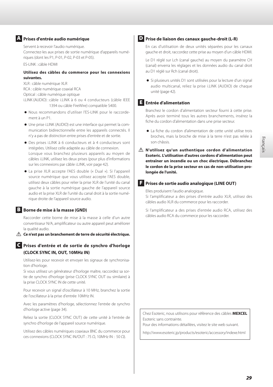 Teac GRANDIOSO D1 User Manual | Page 29 / 68