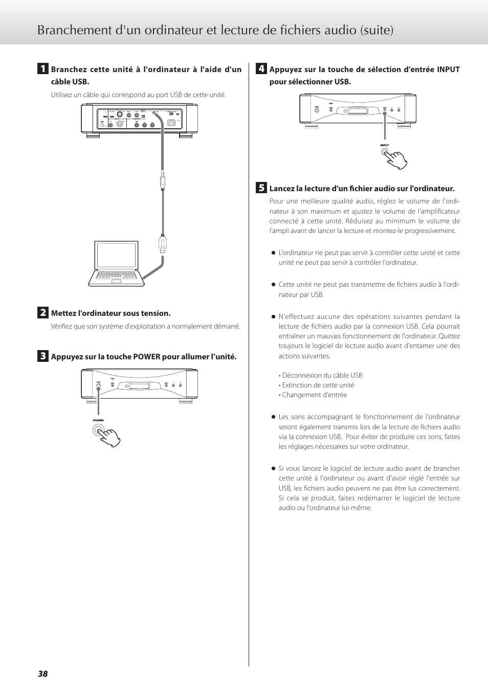 Teac GRANDIOSO D1 User Manual | Page 38 / 68