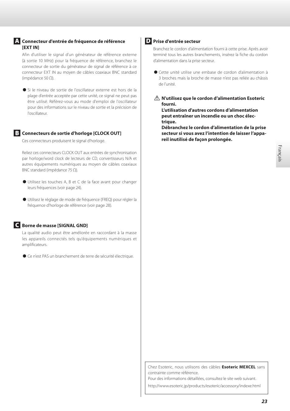 Teac G-02 User Manual | Page 23 / 48