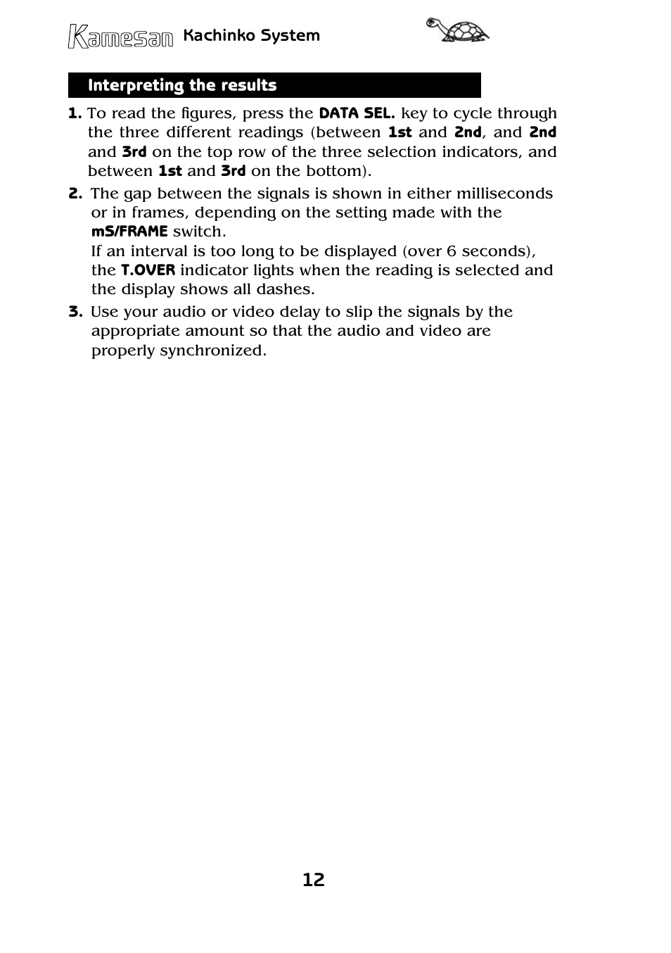 Teac KS-1017 User Manual | Page 12 / 16