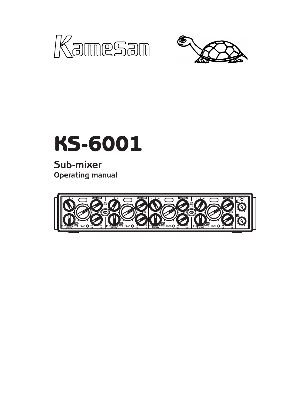 Teac KS-6001 User Manual | 16 pages