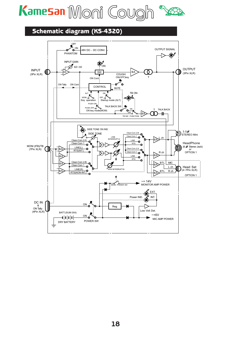 Schematic diagram (ks-4320) | Teac KS-4320 User Manual | Page 18 / 24