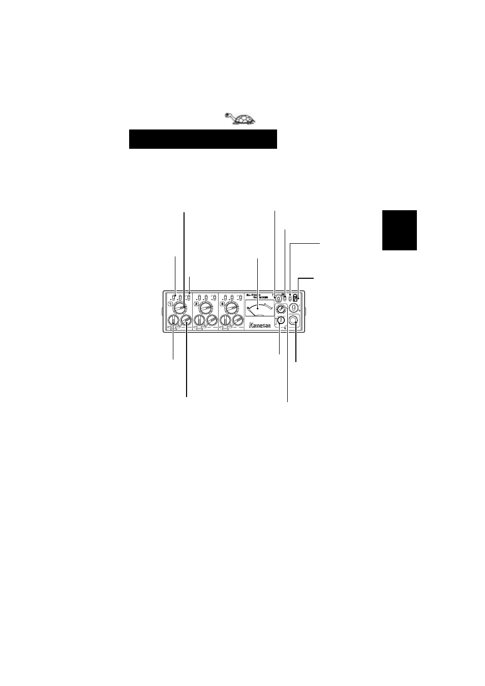 Front panel | Teac KS-T2000 User Manual | Page 11 / 24