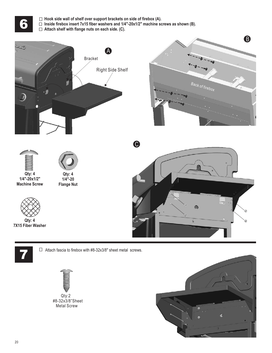 Char-Broil 463440109 User Manual | Page 20 / 32