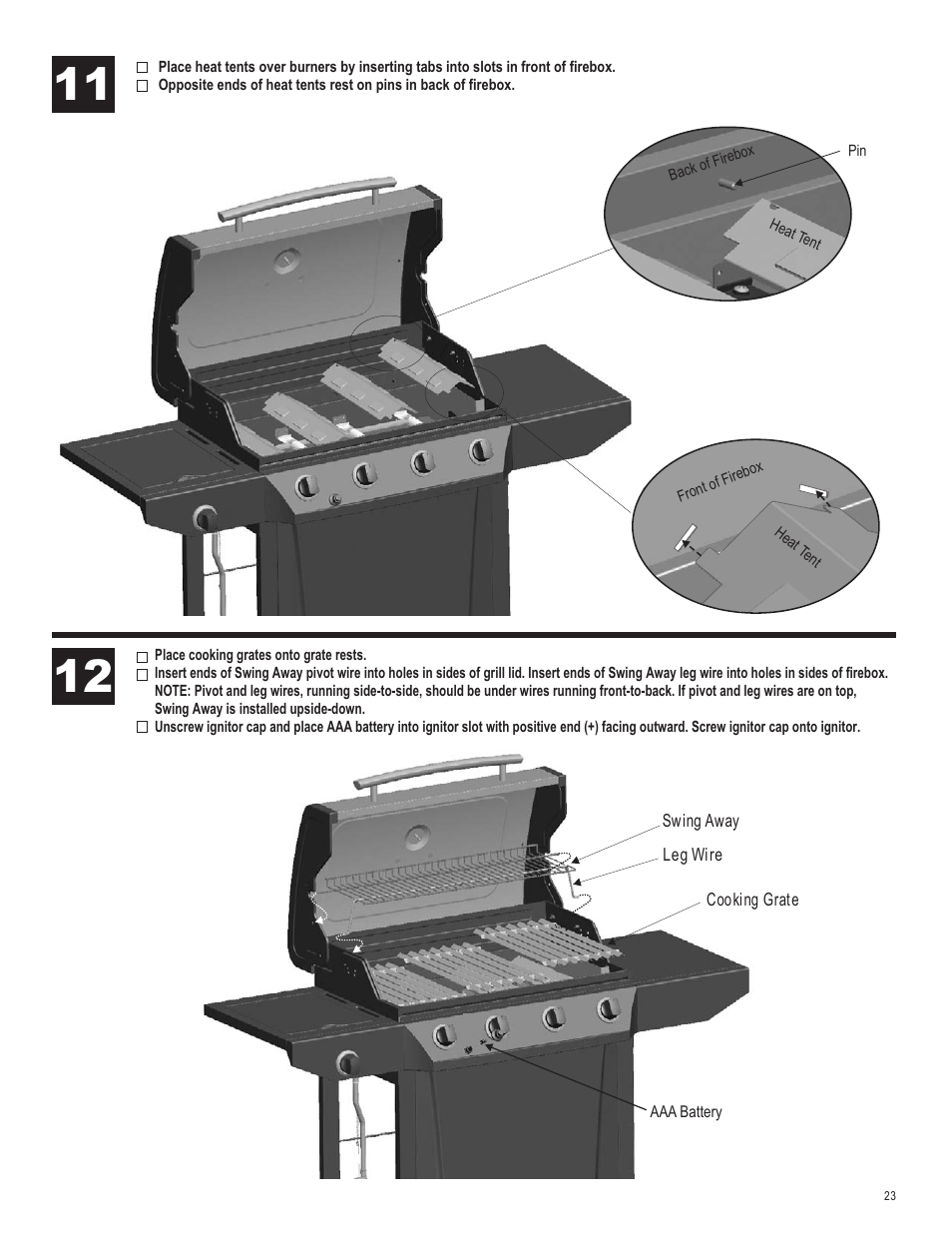 Char-Broil 463440109 User Manual | Page 23 / 32