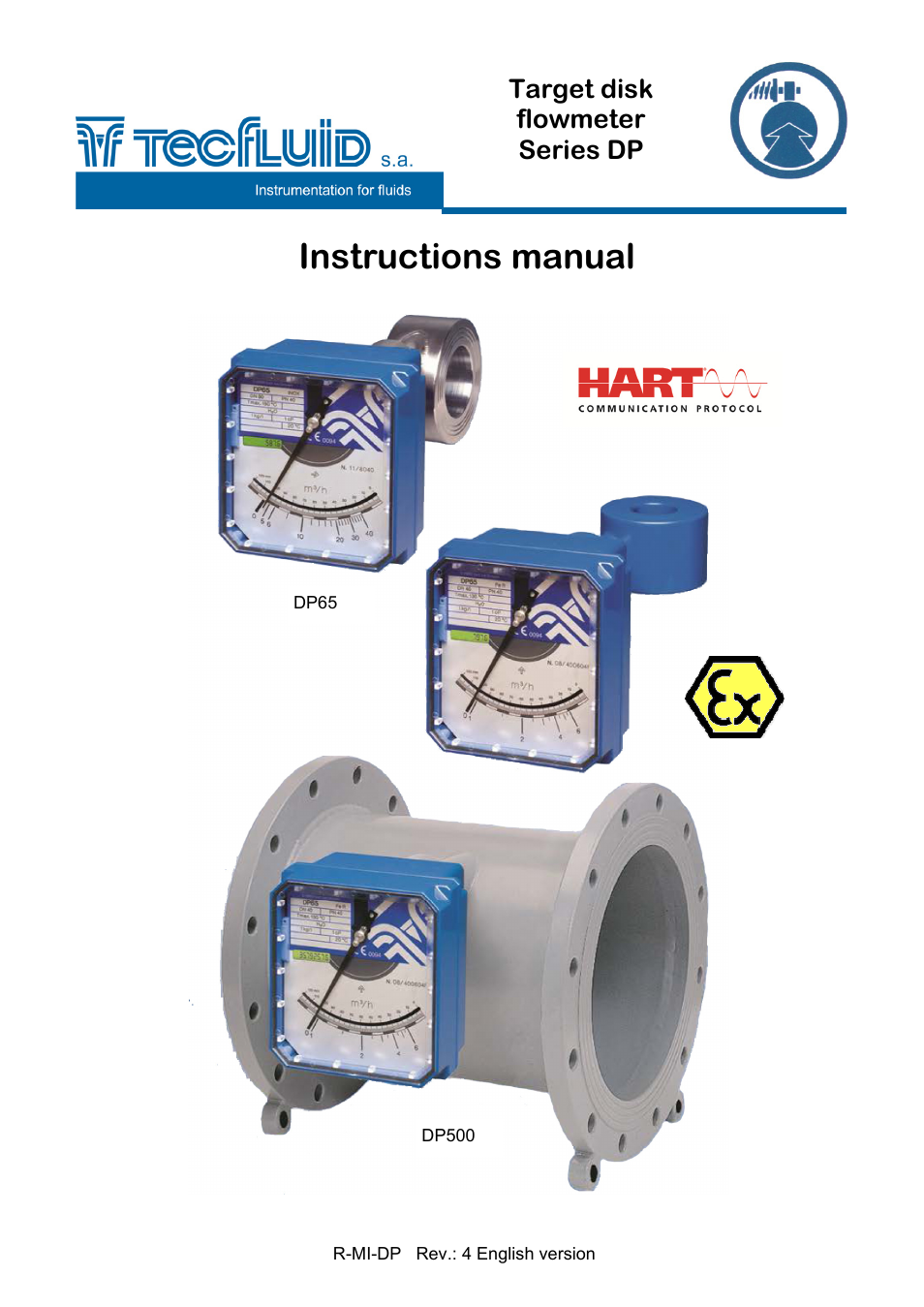 Tecfluid DP Series User Manual | 12 pages