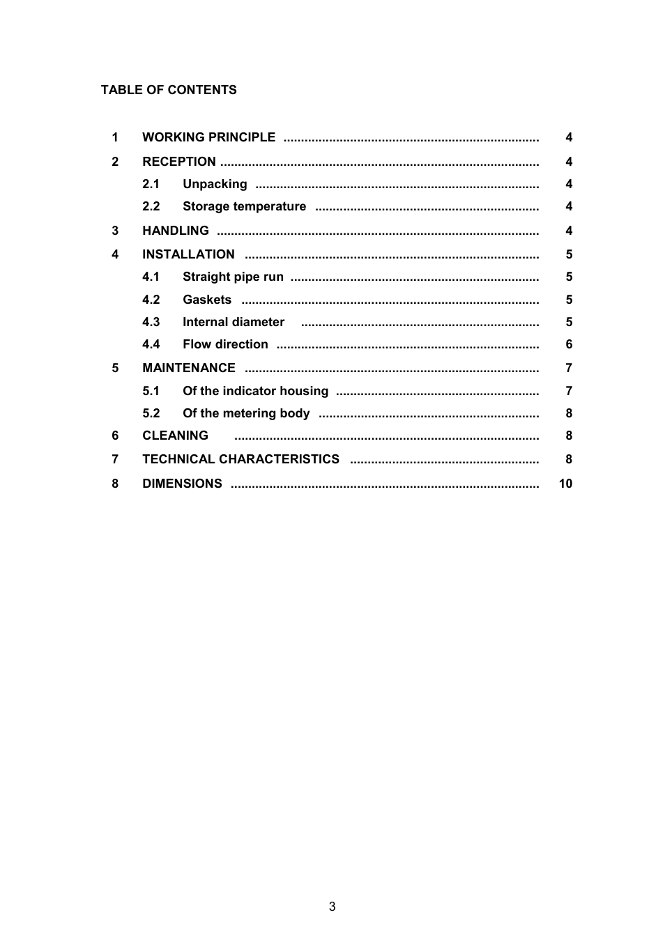 Tecfluid DP Series User Manual | Page 3 / 12