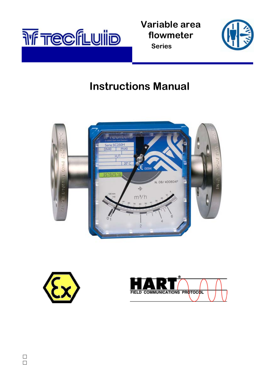 Tecfluid SC250H User Manual | 11 pages