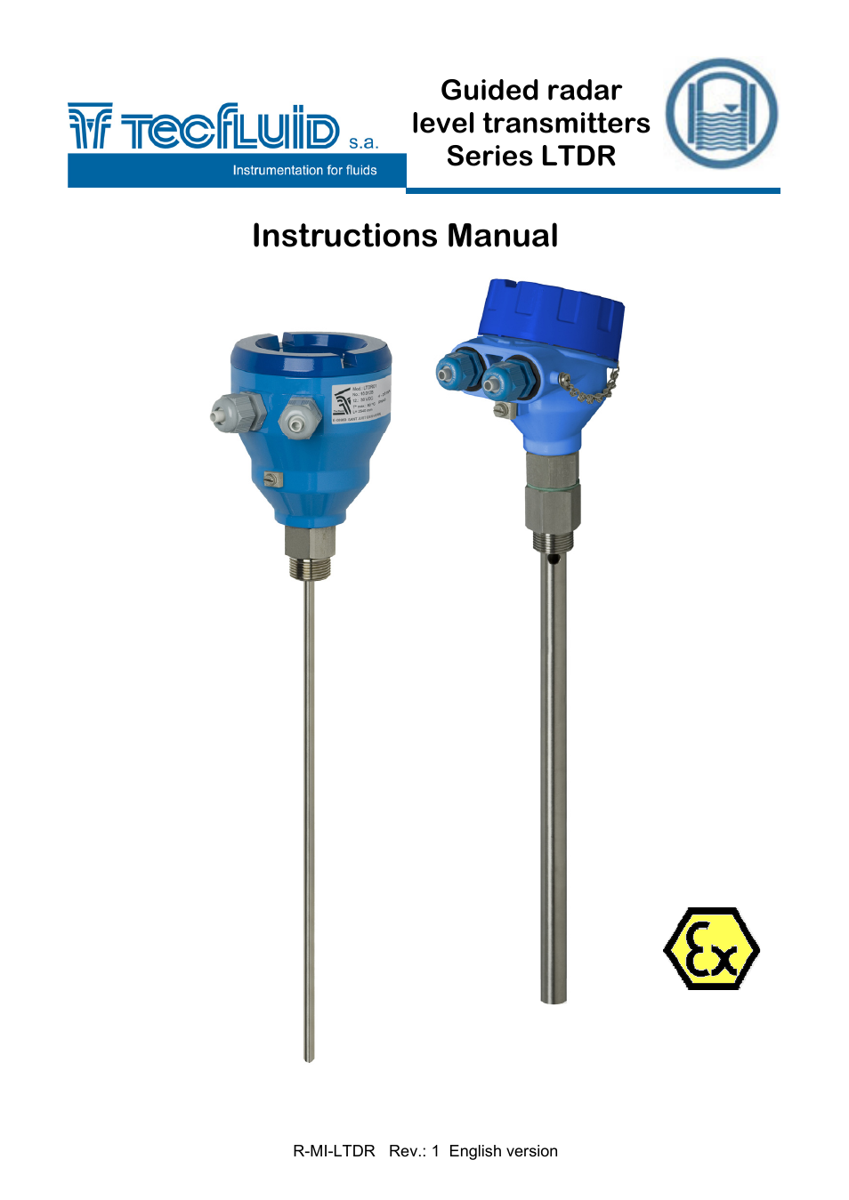 Tecfluid LTDR Series User Manual | 16 pages