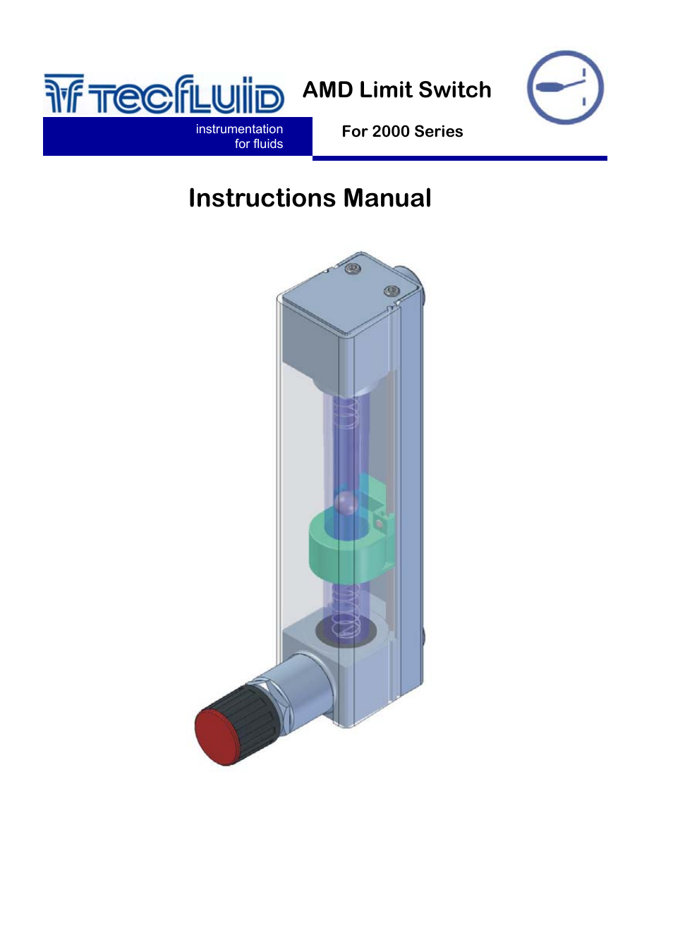 Tecfluid AMD For 2000 Series User Manual | 4 pages