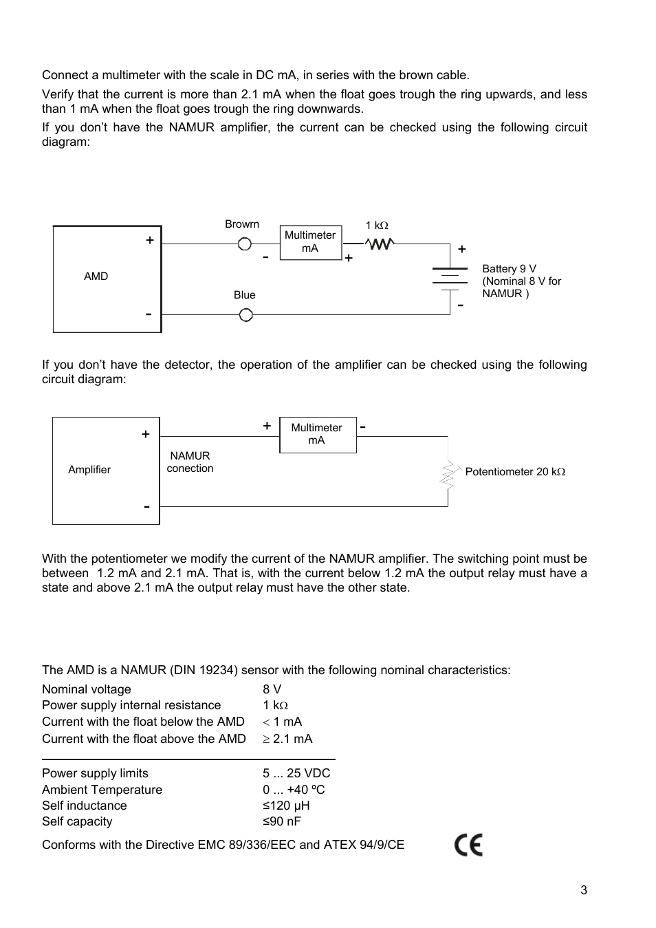 Tecfluid AMD For 2000 Series User Manual | Page 3 / 4