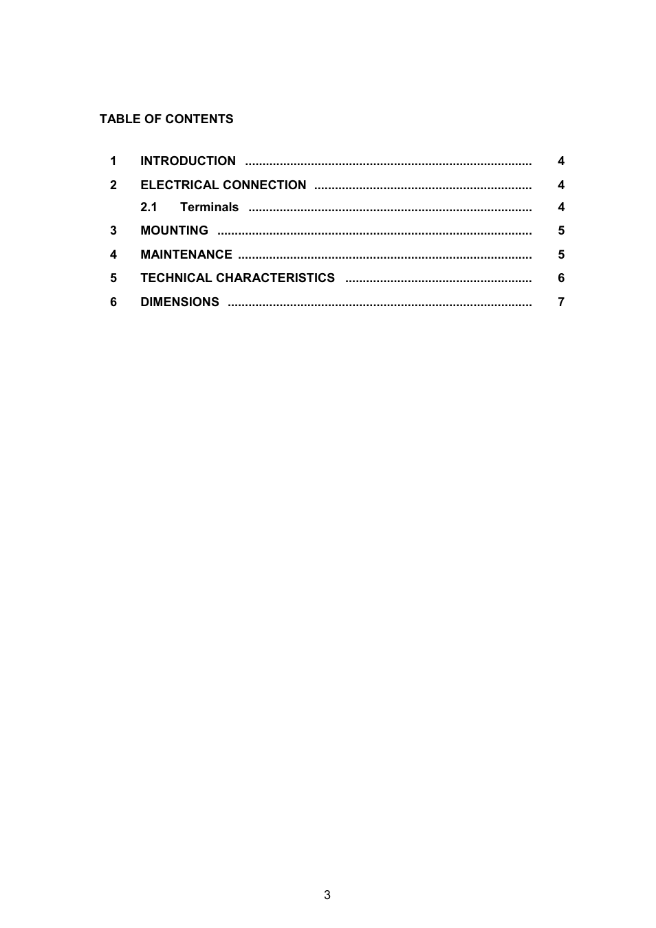 Tecfluid AMM For 6000 Series User Manual | Page 3 / 8