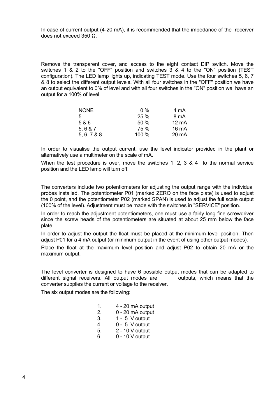 Tecfluid TR420 User Manual | Page 4 / 8