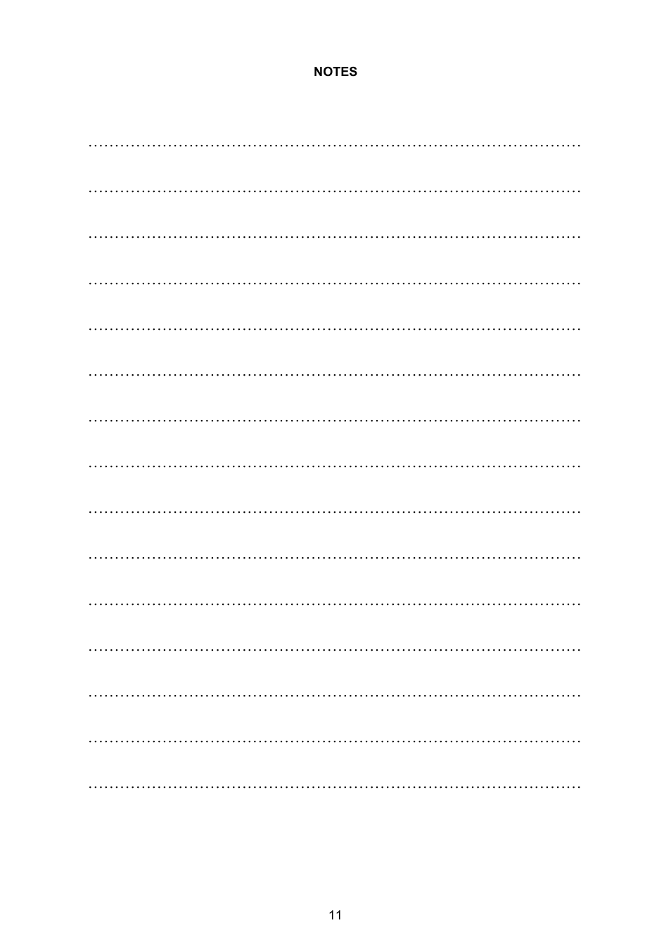 Tecfluid TH6 For AD Series User Manual | Page 11 / 12