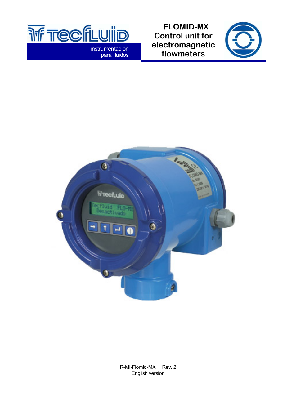 Tecfluid FLOMID-MX User Manual | 20 pages